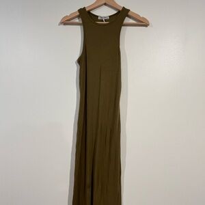 NWOT rag & bone Olive Sleeveless Maxi Dress